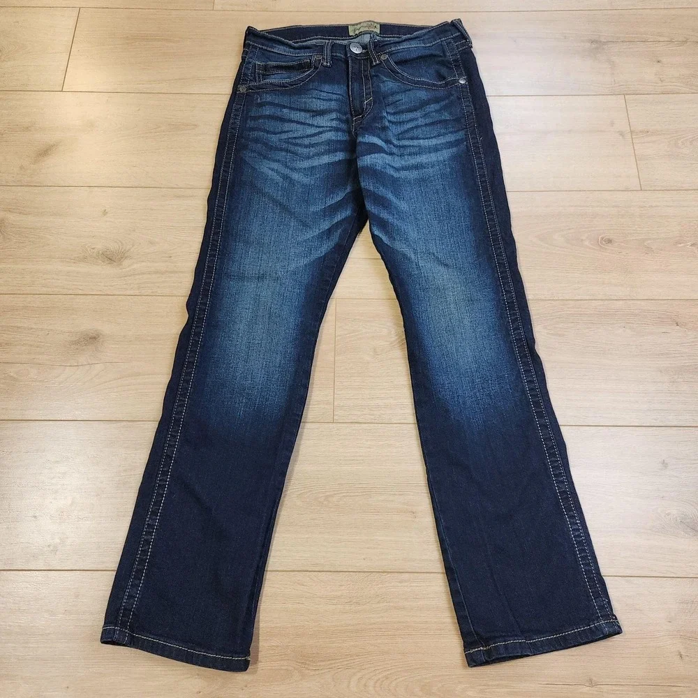 Wrangler 20X Jeans Mens 30x32 Blue Western Regular Straight Stretch Cowboy